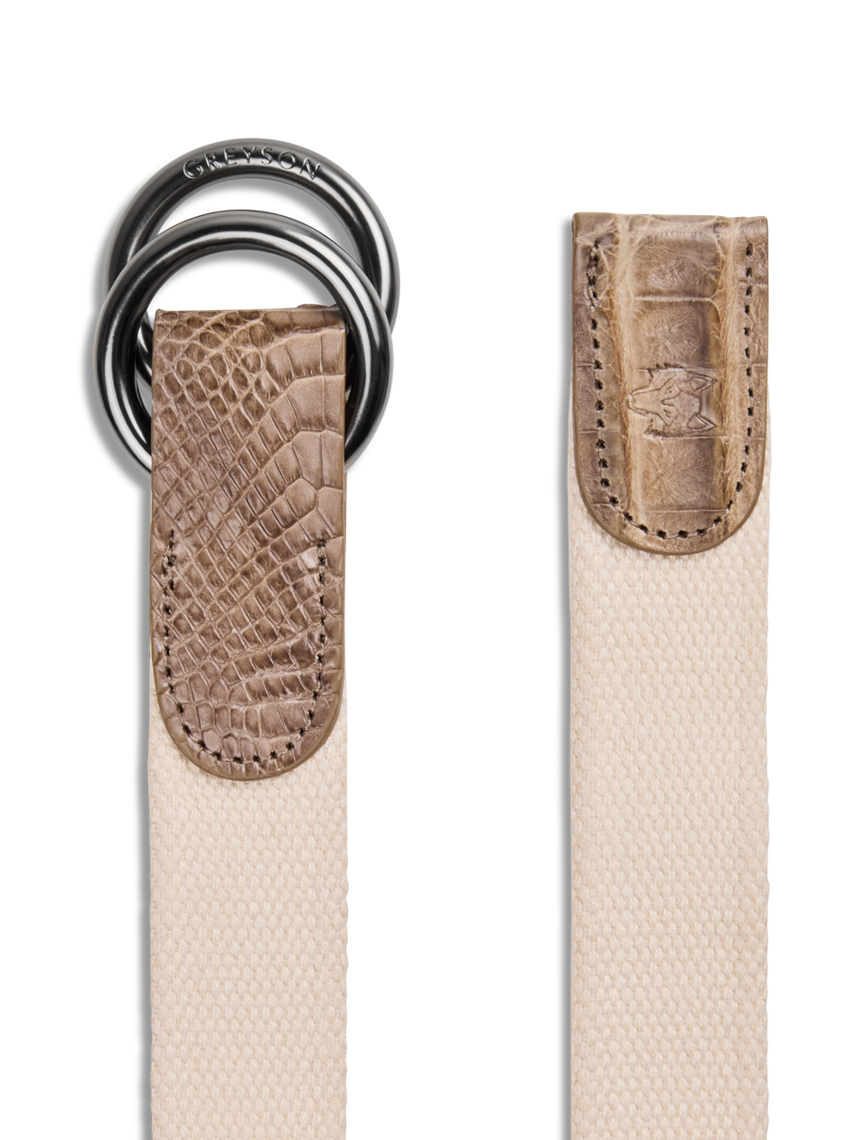 Greyson Clothiers Canvas Croc O-Ring Belt