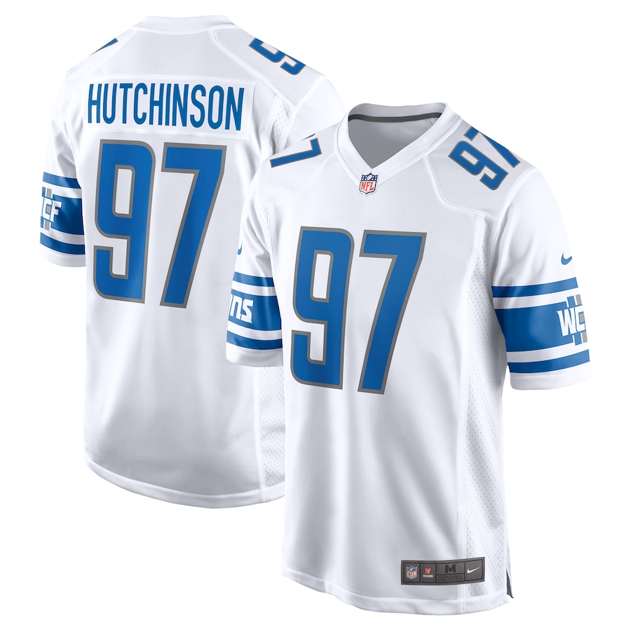 Nike Detroit Lions No68 Taylor Decker White Men's Stitched NFL Vapor Untouchable Limited Jersey